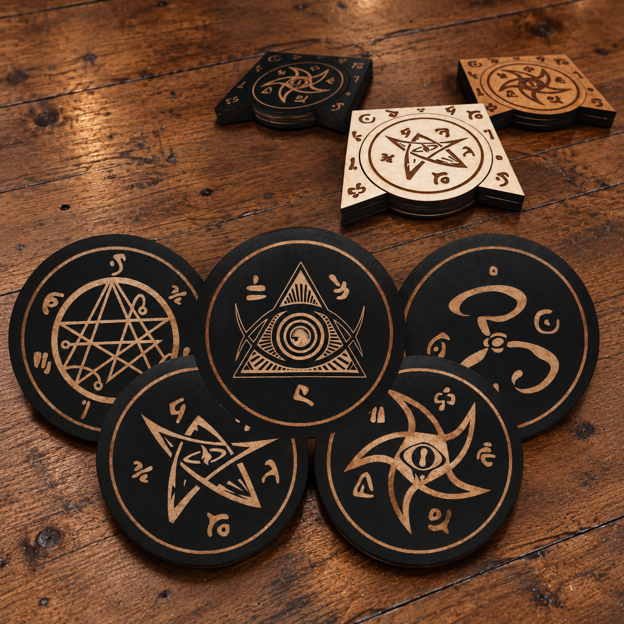 Lovecraftian Coasters